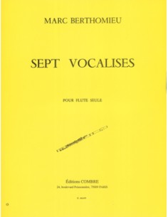 BERTHOMIEU M.-Vocalises (7) para Flauta
