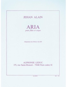 ALAIN J.-Aria per flauto e organo