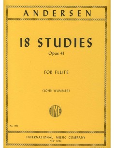 ANDERSEN J.-Piccoli studi (18) Op.41 per flauto (Wummer)