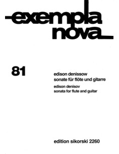 DENISOV E.-Sonata per flauto e chitarra
