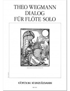 WEGMANN T.-Dialog para Flauta
