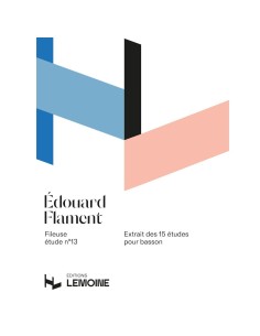 FLAMENT E.-Fileuse (Estudio nº 13 de los 15 Estudios) para Fagot