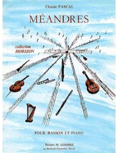 PASCAL C.-Meandres per fagotto e pianoforte