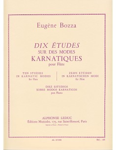 BOZZA E.-Studi (10) sui modi karnatici per flauto