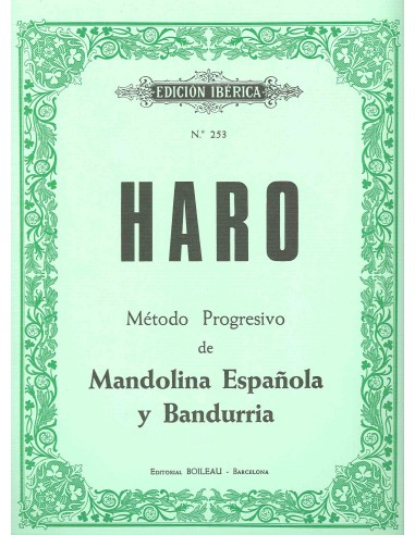 HARO F.-Methode für Bandurria oder Mandoline