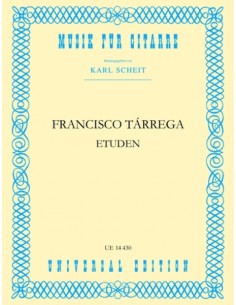 TARREGA F.-Gitarrenstudien (Scheit)