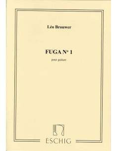 BROUWER L.-Fuga n. 1 per chitarra