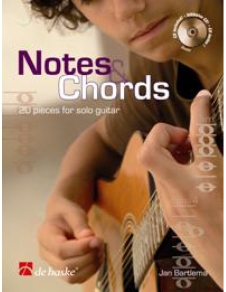 BARTLEMA J.-Notes and Chords (20 pièces) pour guitare