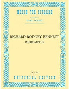 BENNETT R.R.-Impromptus for Guitar (Scheit)