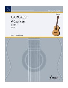 CARCASSI M.-Caprichos (6) Op.26 for Guitar