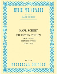 SCHEIT K.-First Studies para Guitarra
