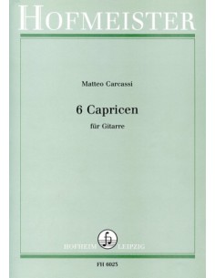 CARCASSI M.-Caprichos (6) Op.26 for Guitar (Peter)