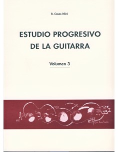 CASAS MIRO B.-Studio Progressivo Vol.3 per Chitarra