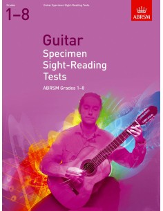 ABRSM-Specimen Sight Reading Tests Gradi 1/8 per chitarra