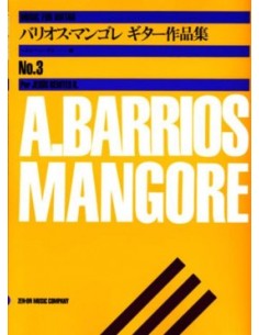 BARRIOS A.-Obras Completas 3º para Guitarra (Zenon)