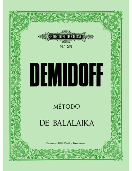 Méthode DEMIDOFF N.-Balalaika