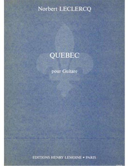 LECLERCQ N.-Quebec per chitarra