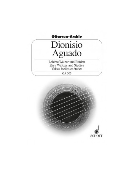 AGUADO D.-Piccolo Valzer e Studio per Chitarra