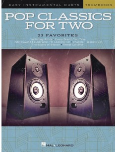 VARIOS-Pop Classics Easy Duets For Two Trombones