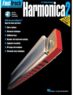 Méthode FAST TRACK pour Harmonica 2º para Armonica (Audio en ligne)