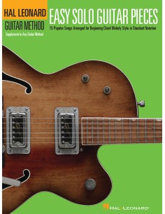 HAL LEONARD-Guitar Method: Easy Solo Guitar Pieces