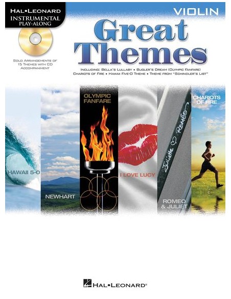 DIVERS-Grands Thèmes de Violon (Inc.CD)