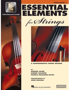 VARIOS-Essential Elements 2000 für Streicher (Methode): Viola Book 1 (inkl.DVD) "D"