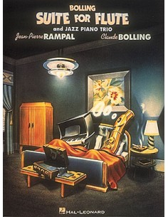BOLLING Claude-Suite Jazz nº 1 para Flauta, Bateria, Bajo y Piano (Partitura y Partes) (Rampal)