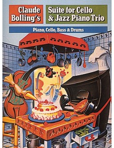 BOLLING Claude-Suite Jazz for Violoncello, Drums, Bass and Piano (Score and Parts)