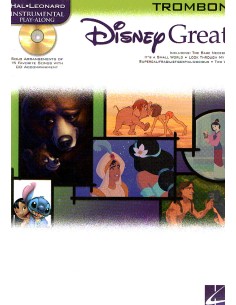 DISNEY-Greats para Trombon (Book/Online Audio)