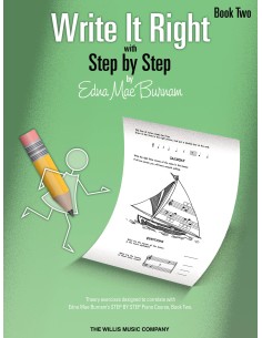 BURNAM E.M.-Step by Step Write It Right Book 2 for Piano