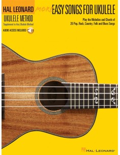 HAL LEONARD-Ukelele Method: More Easy Songs (Audio Online)