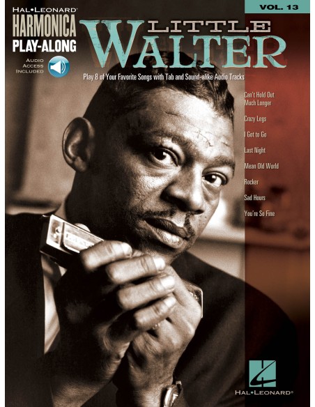 MISCELLANEOUS-Harmonica Play Along Vol.13: Little Walter (Inc.CD)