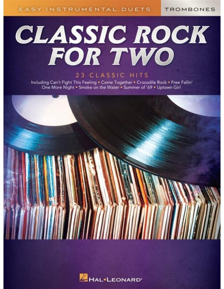 VARIOS-Classic Rock for Two Trombones