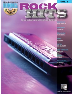 DIVERS-Harmonica Play Along Vol. 2 : Rock Hits (Inc.CD)