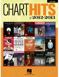 VARIOS-Chart Hits 2012/2013 for easy Piano
