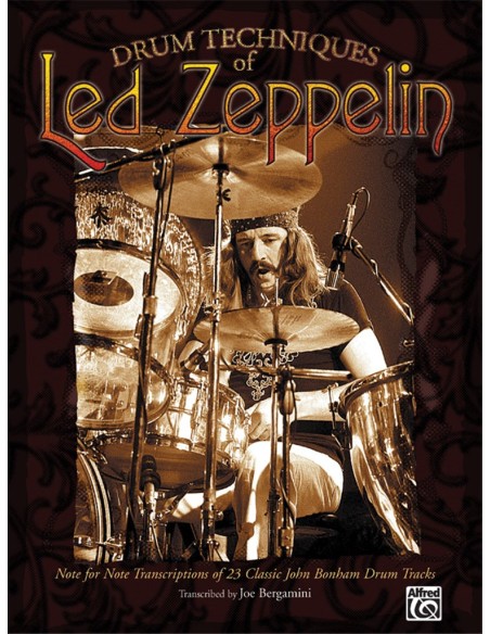 LED ZEPPELIN-Drum Techniques para Bateria