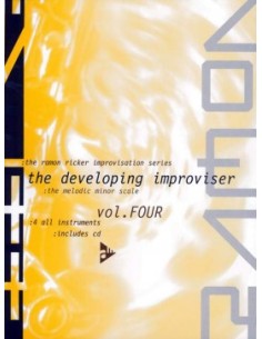 RICKER R.-The Improvisation Series Vol.4: The Developing Improviser (Inc.CD)