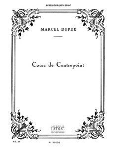 DUPRE M.-Cours de Contrepoint