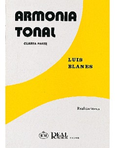 BLANES L.-Armonia Tonal 4º: Realizaciones
