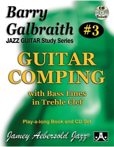 AEBERSOLD-Barry Galbraith Vol.3º Guitar Comping Playalong for Guitar (Inc.CD)
