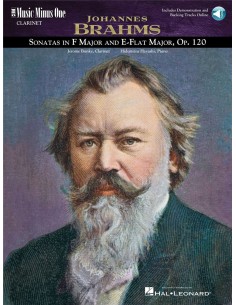 BRAHMS J.-Sonatas Op.120 nº 1 y 2 en Fa menor y en Mib Mayor para Clarinete y Piano (Audio Online)