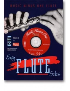 VARIOS-Easy Flute Solos: Beginning Students Vol.2 per flauto (Inc.2 CD)
