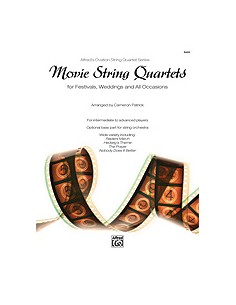 PELICULAS-Movie String Quartets (Contrabajo)