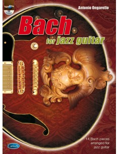 BACH J.S.-For Jazz Guitar (Inc.CD) (Ongarello)