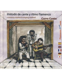 CUETO Curro-Metodo de Cante y Ritmo Flamenco (Inc.CD)