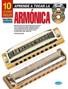TURNER Gary-Aprende a tocar la Armonica en 10 Lecciones Faciles (Inc.CD y DVD)