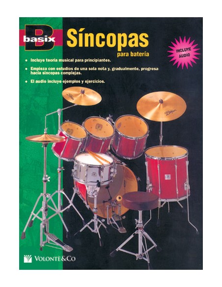 BASIX-Synkopen für Rock Drums (Inc.CD)