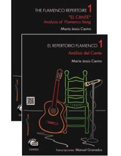 CASTRO M.J.-The Flamenco Repertoire Vol.1: El Cante Analysis of Flamenco Song (Inc.CD)