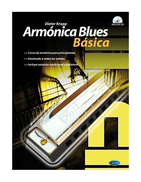 KROPP D.-Armonica de Blues Basica (Inc.CD)